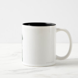 Hund durch Doghouse Zweifarbige Tasse
