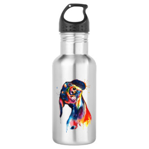 Hund Edelstahlflasche