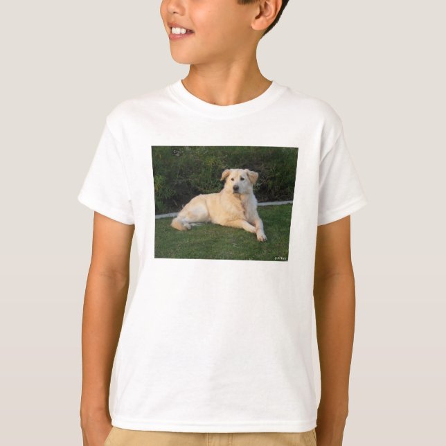 Hund entspannen T-Shirt (Vorderseite)