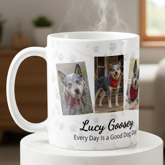Hund Foto Name Süße Aufschrift Kaffeetasse (Von Creator hochgeladen)