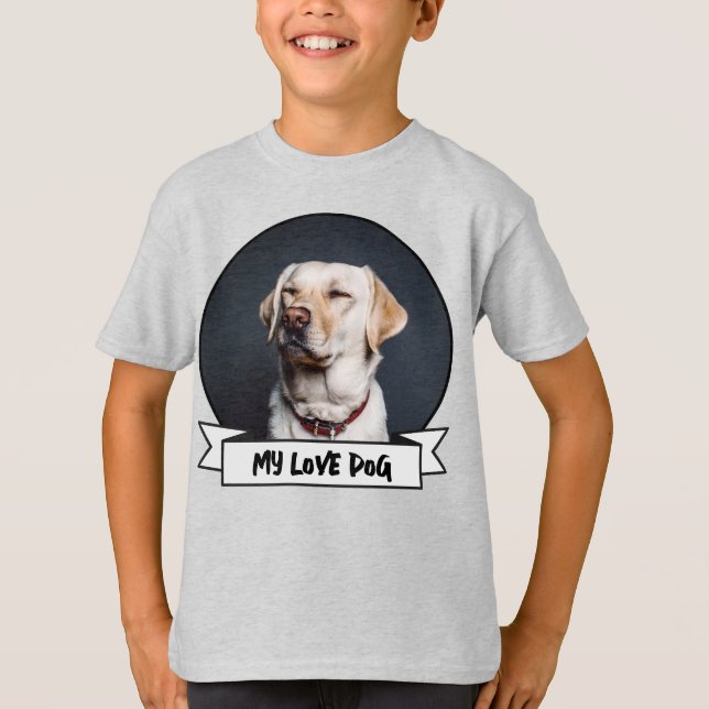Hund-Foto-T - Shirt hochladen (Vorderseite)