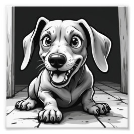 Hund Fotodruck