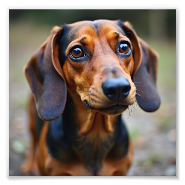 Hund Fotodruck (Vorne)