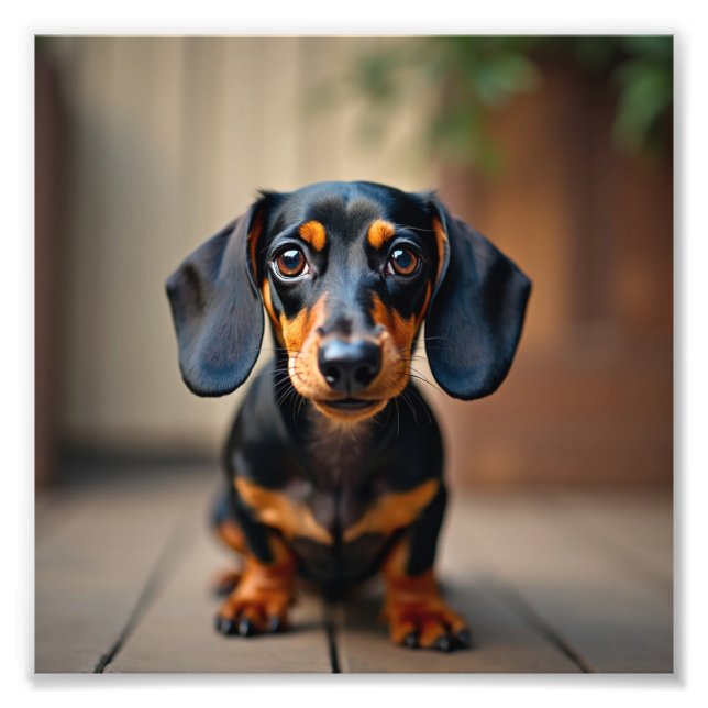 Hund Fotodruck (Vorne)