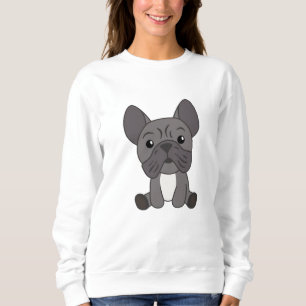 Hund Französischer Bulldog Welpe Niedliche Hunde f Sweatshirt
