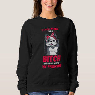 Hund French Bulldog Sweatshirt
