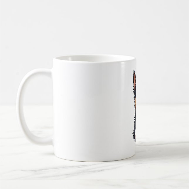 Hund für Tierliebhaber Kaffeetasse (Links)