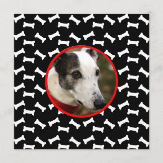 Hund Geburtstagspartei Custom Foto Einladung