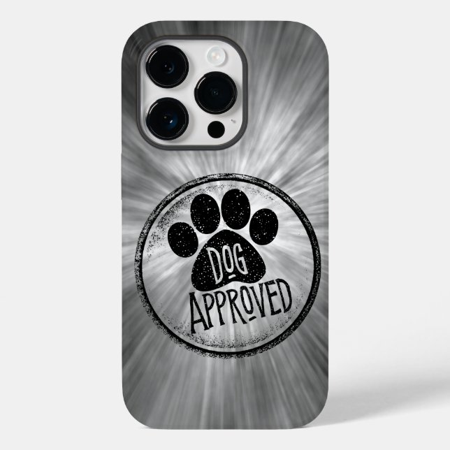 Hund genehmigt Fall Fall Mate iPhone Case-Mate iPhone 14 Pro Hülle (Rückseite)