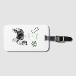 Hund Gepäckanhänger