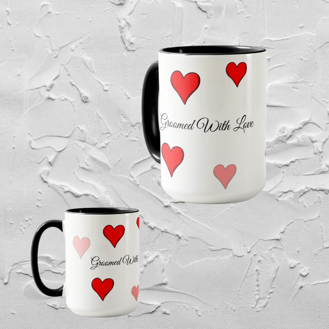 Hund gepflegt mit Liebe Tasse (Von Creator hochgeladen)