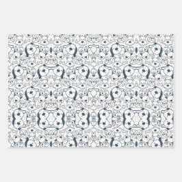 HUND GESCHENKPAPIER SET