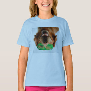 Hund Getty Bild-  mit Gläsern T-Shirt