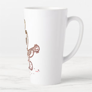 Hund, Gitarrist, Musiker Milchtasse