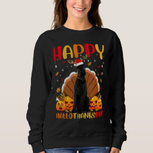 Hund   Glücklicher Riesenschnauzer Hund Hellothank Sweatshirt