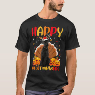 Hund Glücklicher Riesenschnauzer Hund Hellothank T-Shirt