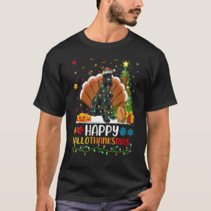 Hund   Glücklicher Riesenschnauzer Hund Hellothank T-Shirt
