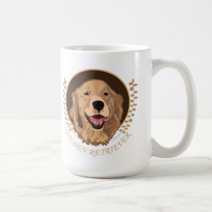 Hund Golden Retriever Kaffeetasse