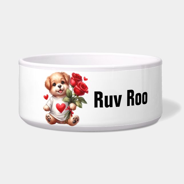 Hund - Große Pet Bowls Napf (Vorderseite)