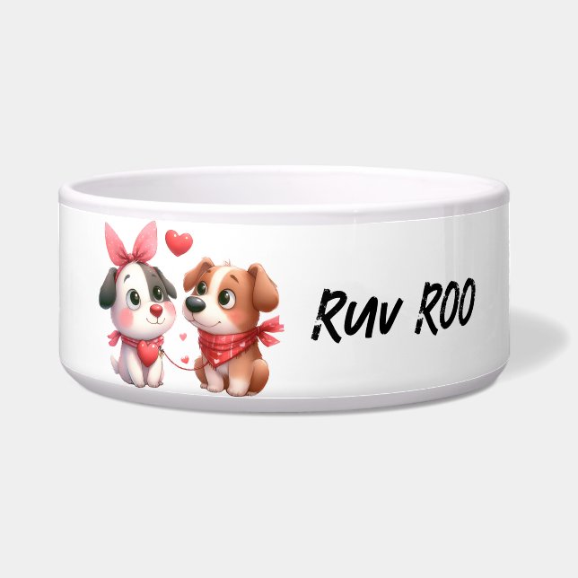 Hund - Große Pet Bowls Napf (Vorderseite)