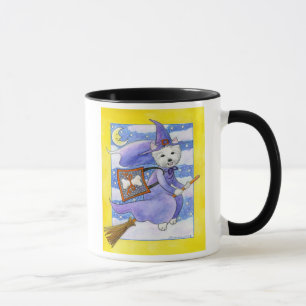 Hund Halloweens Westie Tasse