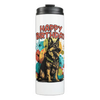 Hund Happy Birthday Party Shep Clot