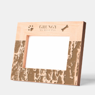 Hund Haustier Geätzte Rahmen