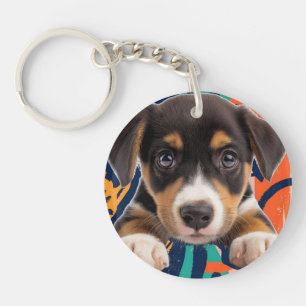 Hund, Haustier Schlüsselanhänger