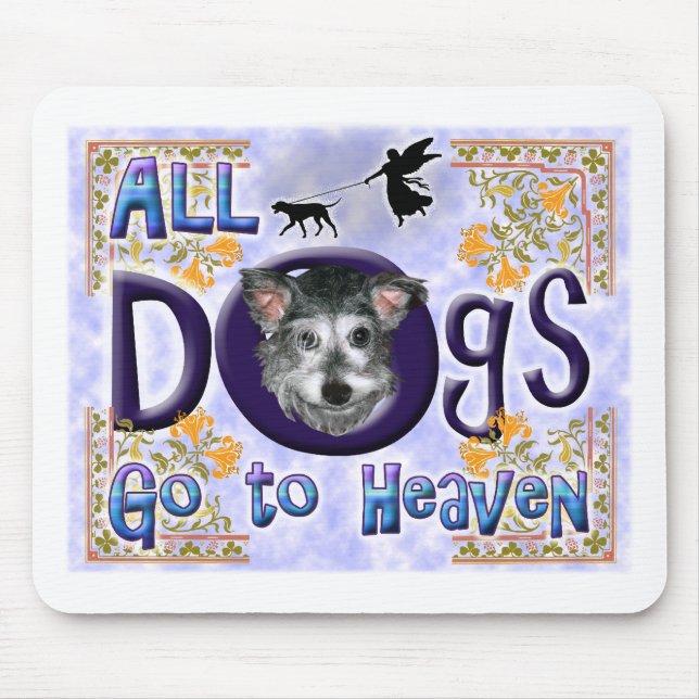 Hund Heaven Mousepad (Vorne)