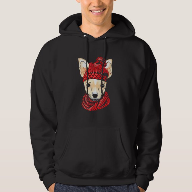 Hund Hoodie (Vorderseite)