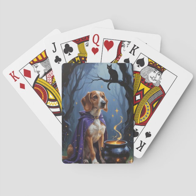 Hund Hund aus Afghanistan Spielkarten (Rückseite)