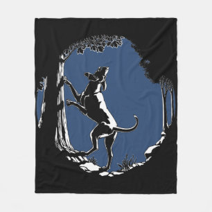 Hund Hund Blanket Hund Jagd Hunde Blanket Fleecedecke
