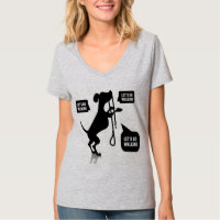 Hund, Hunde, gehender Hund, Hundewanderer-T -