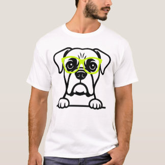 Hund im Brillen-T-Shirt T-Shirt