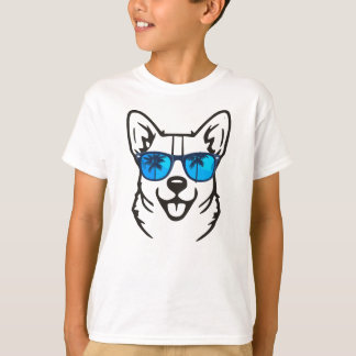 Hund im Brillen-T-Shirt T-Shirt