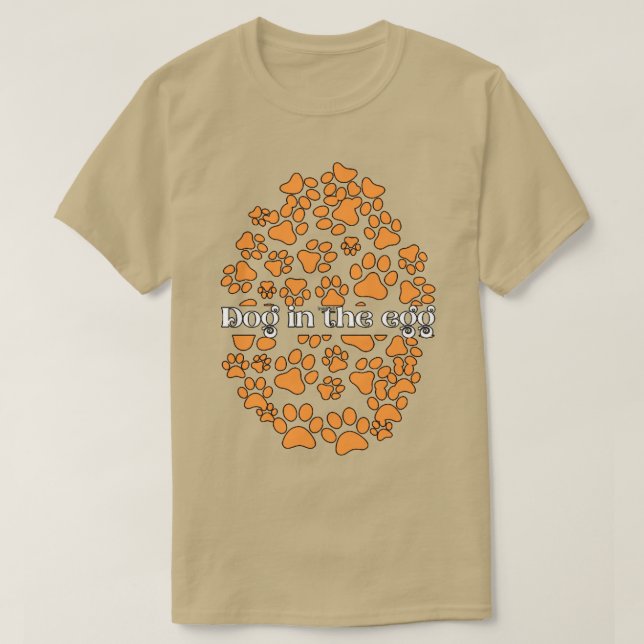 Hund im Ei20 T-Shirt (Design vorne)