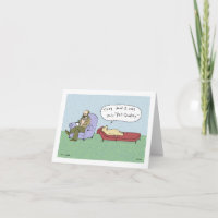 Hund im therapeutischen Cartoon | Hund Spaß Geburt