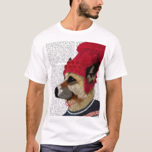 Hund in Ski Sweater 2 T-Shirt