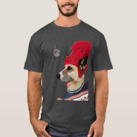 Hund in Ski Sweater