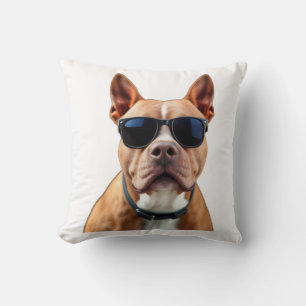 Hund in Sonnenbrille wirbelkissen Kissen