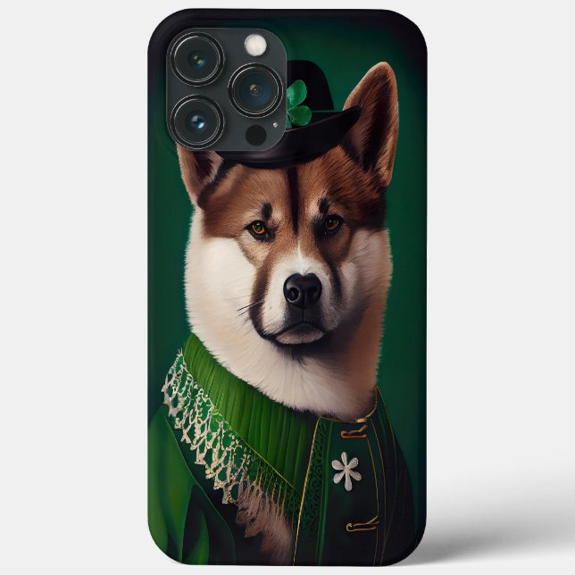 Hund in St. Patrick's Day Dress Case-Mate iPhone Hülle (Rückseite)