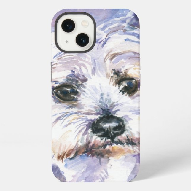Hund iPhone Hülle (Rückseite)