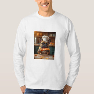Hund isst Pizza T - Shirt