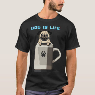 Hund Ist Leben T-Shirt