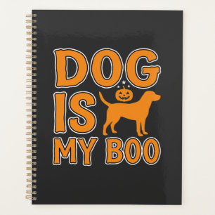 Hund ist mein Boo Halloween Hund Planer