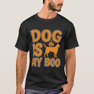 Hund ist mein Boo Halloween-Hund T-Shirt
