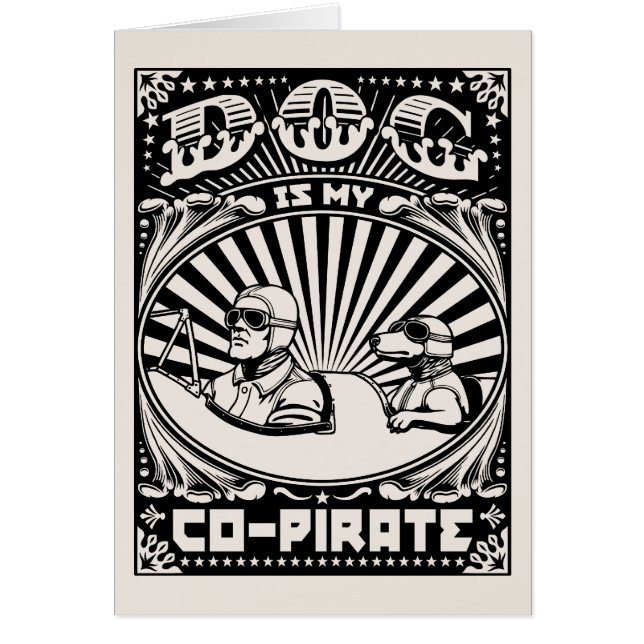 Hund ist mein Co-Pirat (Vorne)