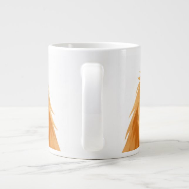 Hund Jumbo-Tasse (Rückseite)