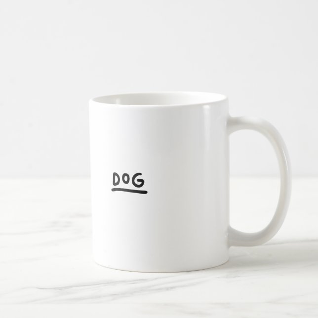 Hund Kaffeetasse (Rechts)