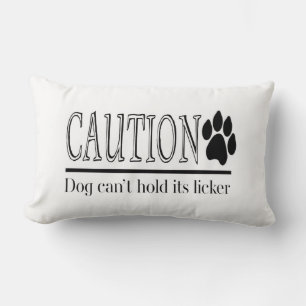 Hund kann seinen Lockerhund nicht halten Lendenkissen